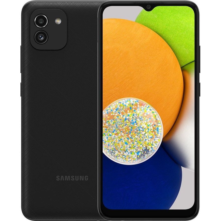 Мобильный телефон Samsung Galaxy A03 32 ГБ черный